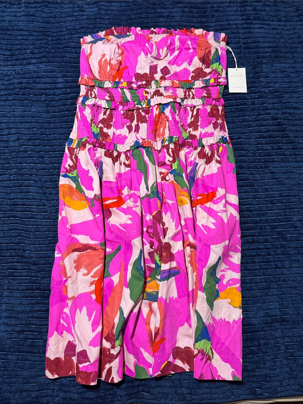 Free Assembly Pink Floral Women’s Dress